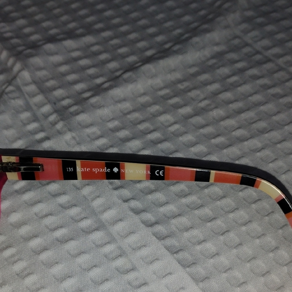 Kate Spade Black and Pink Eyewear LUCYANN And Hardshell Case - Picture 7 of 14